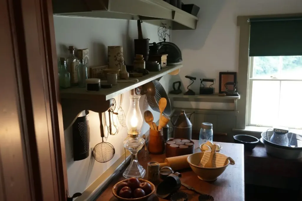 프린스 에드워드 아일랜드 캐번디시에 있는 실제 Green Gables Heritage House 부엌 사진