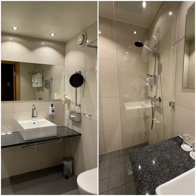 Bathroom at Quality Hotel Expo Oslo